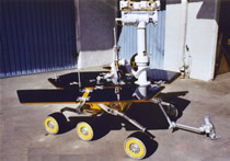 Modelo a escala de Mars Rover